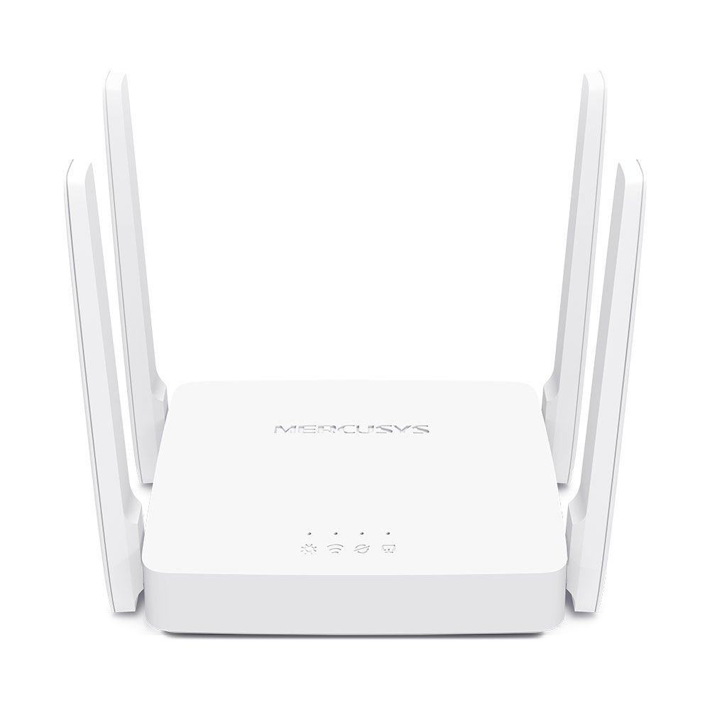 Mercusys AC10 3 Port 1200Mbps Dual Band Kablosuz Router ve Access Point, 2.4GHz + 5GHz, 3 LAN Port, Ev ve Küçük Ofis Kullanımı