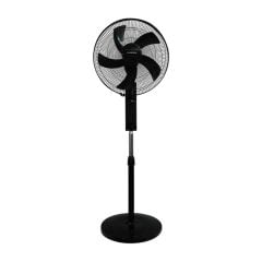 Luxell LXF-518 S Siyah Vantilatör 18'' (5 Pervane, 150 cm Yükseklik, 3 Kademe Hız, 42 cm Çap)