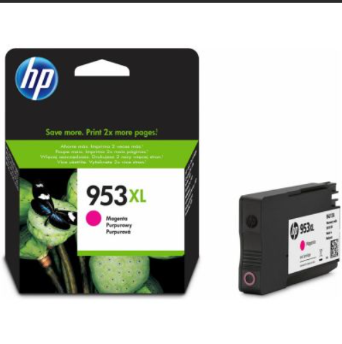 HP F6U17AE 953XL Yüksek Kapasiteli Kırmızı (Magenta) Orijinal Mürekkep Kartuş – XL, Çift Renkli Kırmızı Ton, 1000 Sayfa Baskı Kapasiteli, HP OfficeJet Serisi Uyumlu