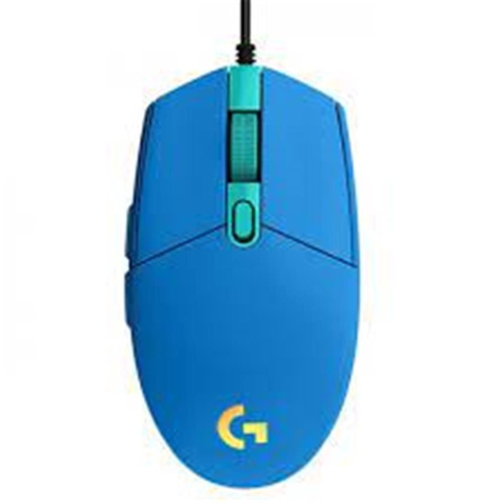 Logitech 910-005801 G102 LightSync Mavi 8000 DPI 6 Tuş Optik RGB Kablolu Gaming Mouse