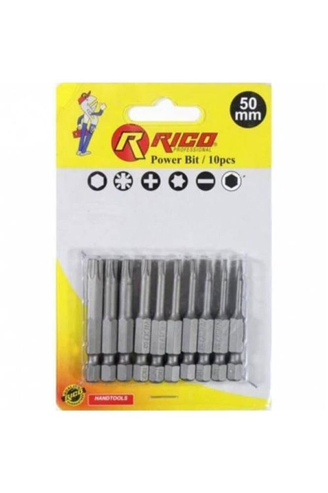 Rico 005-KK1131 50 mm 10 Parça Torx / Allen Bits Uç Seti