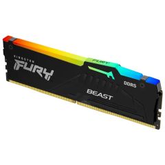 Kingston Beast RGB KF556C36BBEA-16 16GB DDR5 5600MHz CL36 1.25V 288-Pin Siyah RGB Gaming RAM