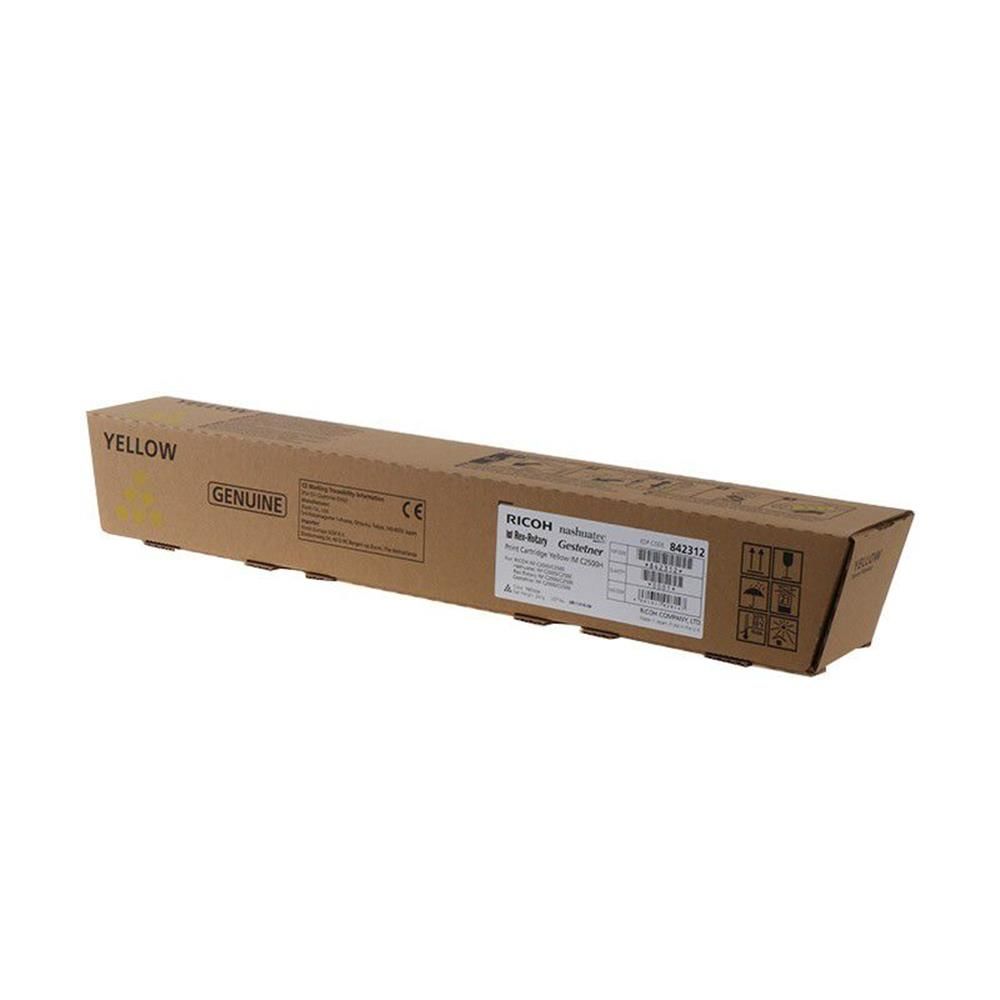 Ricoh IM C2000 / IM C2500 Sarı (Yellow) Yüksek Kapasiteli Orijinal Fotokopi Toner Kartuşu (842254) 10.500 Sayfa