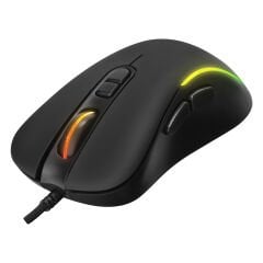 RAMPAGE KM-R57 Seraphic RGB Aydınlatmalı Q Gaming MM Klavye ve 12800DPI Mouse