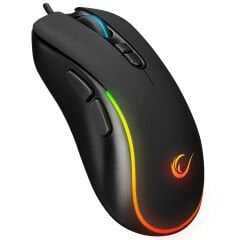 RAMPAGE KM-R57 Seraphic RGB Aydınlatmalı Q Gaming MM Klavye ve 12800DPI Mouse