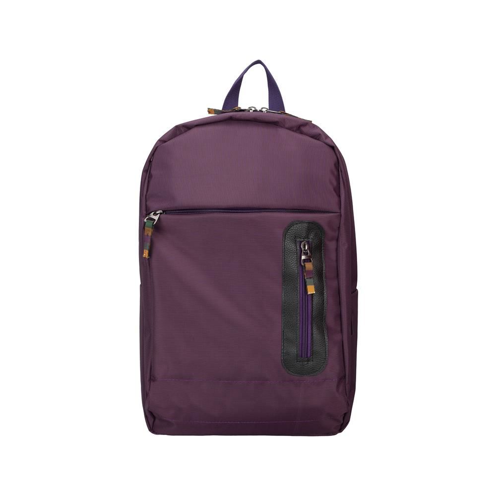 Plm Castelo 15.6'' Dizüstü Bilgisayar Notebook Sırt Çantası Suya Dayanıklı Mürdüm Renk