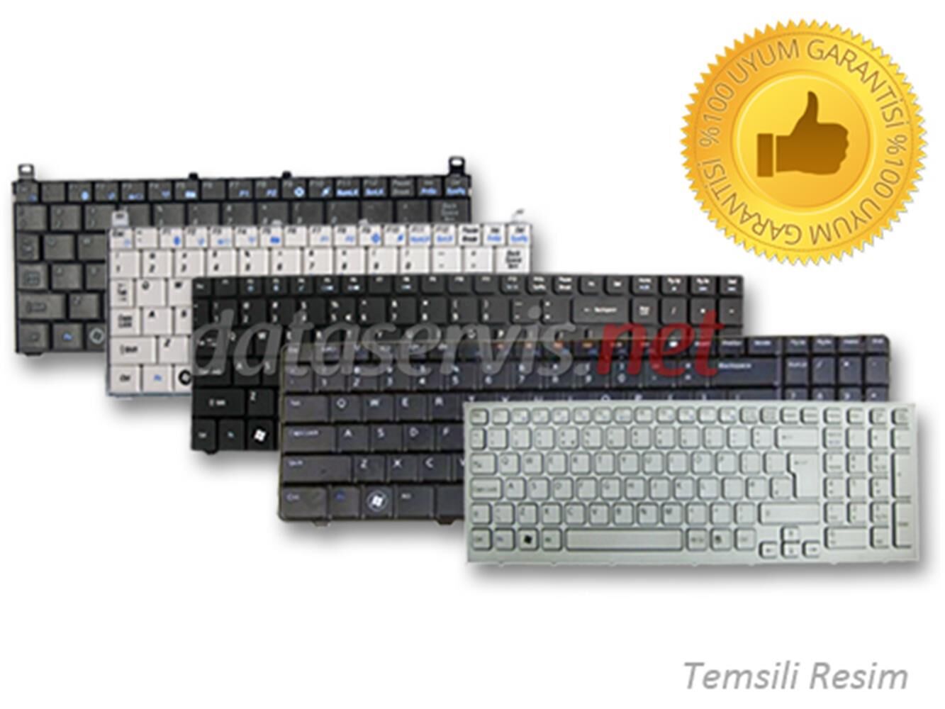 Toshiba Dynabook Satellite P855-33N Işıklı Klavye