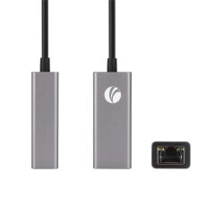 Vcom DU320M USB Type-C to Gigabit Ethernet Adapter (Alüminyum Kasa, 10/100/1000 Mbps, USB 3.1 / Thunderbolt 3 Uyumluluğu, 0.15 m Kablo)