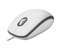Logitech M100 Kablolu Beyaz Mouse 910-006764