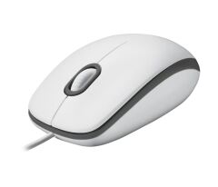 Logitech M100 Kablolu Beyaz Mouse 910-006764