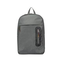 Plm Castelo 15.6'' Laptop Uyumlu Notebook Sırt Çantası, Suya Dayanıklı Söğüt Gri Kumaş, Ergonomik Tasarım