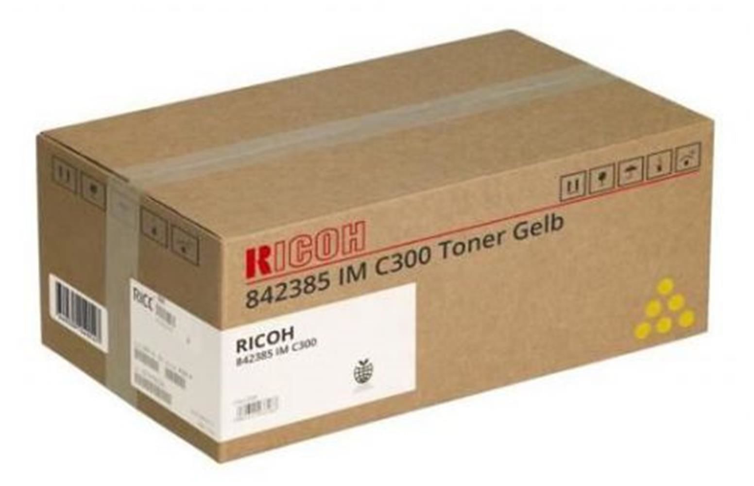 Ricoh IM C300 Yellow (Sarı) Orijinal Fotokopi Toneri - IM C300 / IM C300F / IM C400 (842254)