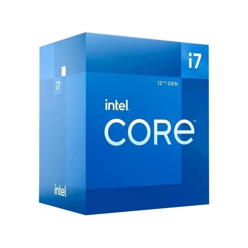 Intel Core i7-12700F 2.10GHz (4.90GHz Turbo) 12 Çekirdek 25MB Önbellek Soket 1700 12. Nesil İşlemci (Box, Fanlı)