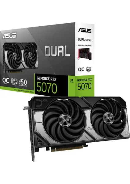 ASUS DUAL-RTX5070-O12G OC 12GB GDDR7 192bit