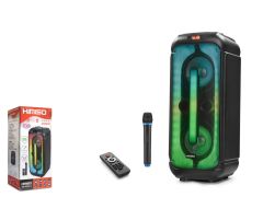 KIMISO QS4239 Pro 2x8'' 3000W Bluetooth Speaker Mikrofonlu