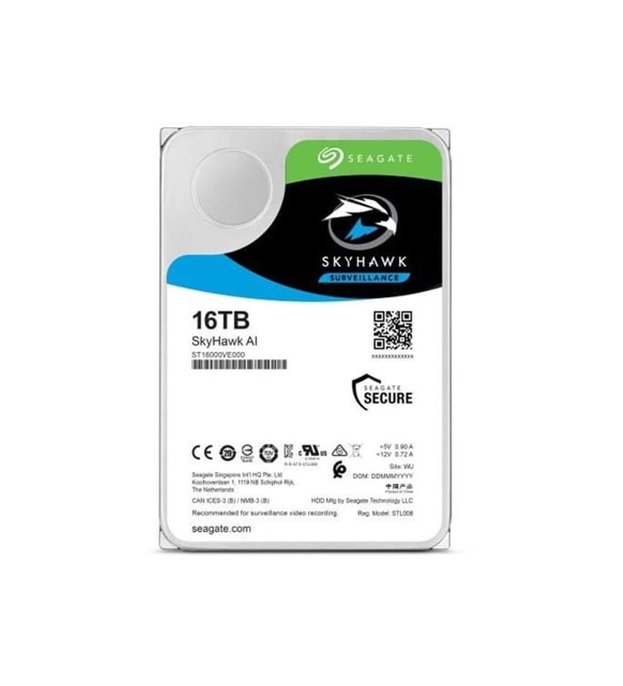 Seagate 16TB SkyHawk 3.5'' 7200RPM SST16000VE002 7-24 Harddisk (Arena Garantili)