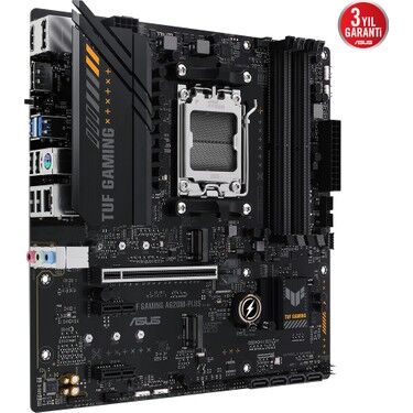 Asus TUF GAMING A620M-PLUS WIFI AMD AM5 DDR5 7600 2xDP HDMI Çift M2 USB3.2 mATX