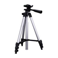 Hytech HY-X3120A Profesyonel Alüminyum Tripod - 106 cm Uzatılabilir Yükseklik ve Telefon Tutucu Hediyeli