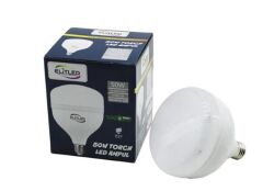 Elitled 50W Yüksek Güçlü LED Torch Ampul E27 Duy Beyaz Işık (6500K)