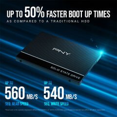 PNY CS900 250GB 535MB-500MB/s 2.5'' SATA 3 SSD (SSD7CS900-250-RB)