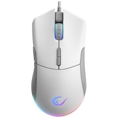 Rampage SMX-R21 COMPACT Usb Pembe-Gri RGB Işıklı+Macro 7200dpi - 1000hz Gaming Oyuncu Mouse