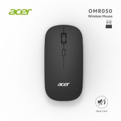Acer OMR050 Siyah Kablosuz Sessiz Tuşlu Mouse 1600 DPI