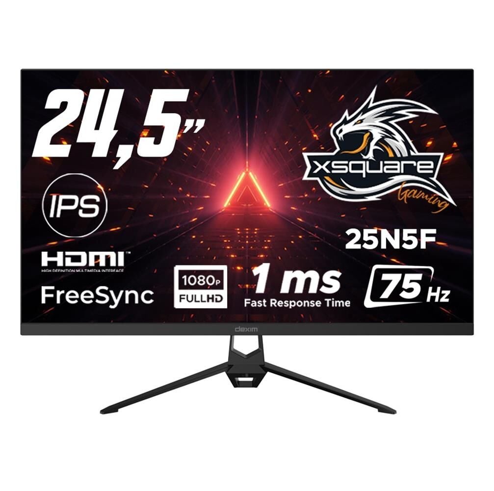 Dexim 25N5F-DMT008 24.5'' Full HD 1920x1080 IPS 75Hz 1ms Flat Ofis Monitör