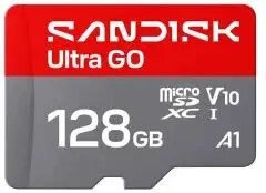 128GB SANDISK ULTRA GO MICROSD UHS-I 190MB/S SDSQUGN-128G-GN6MN