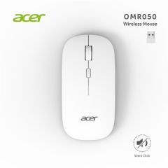 Acer Omr050 Beyaz Kablosuz Sessiz Tuşlu  Mouse 1000-1200-1600 DPI