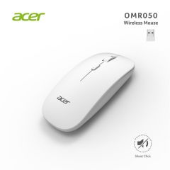 Acer OMR050 Beyaz Kablosuz Sessiz Tuşlu Mouse 1600 DPI