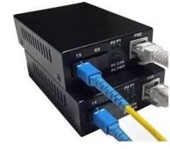 Teldata Single Mode 10/100/1000 Mbps Media Converter SC-SX 3Km TX-A-B-KITSET