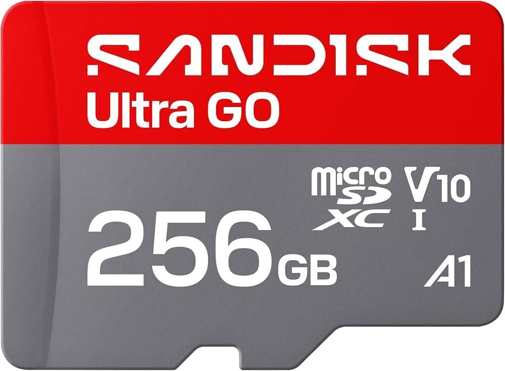 256GB SANDISK ULTRA GO MICROSD UHS-I 190MB/S SDSQUGN-256G-GN6MN