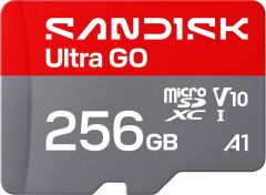 256GB SANDISK ULTRA GO MICROSD UHS-I 190MB/S SDSQUGN-256G-GN6MN