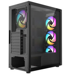 FRISBY FC-9385G 550W 4X RGB MESH GAMING KASA