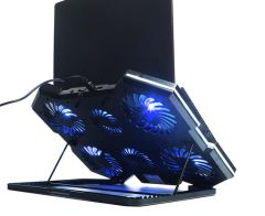 Dark DKACNBAR600 Aeromax 6 LED Fanlı, 7 Kademeli Yükseklik Ayarlı, 2 USB Portlu Gaming Notebook Soğutucu (11''-17'')