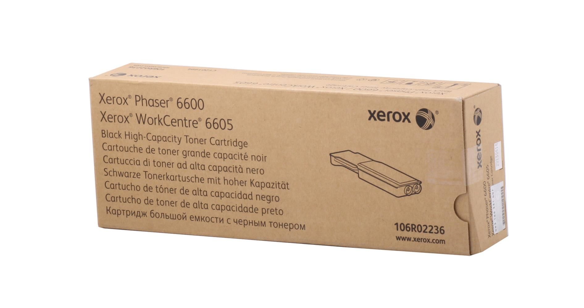 Xerox Phaser 6600 / WorkCentre 6605 High Capacity Black (Siyah) Yüksek Kapasiteli Lazer Toner Kartuşu (8.000 Sayfa)