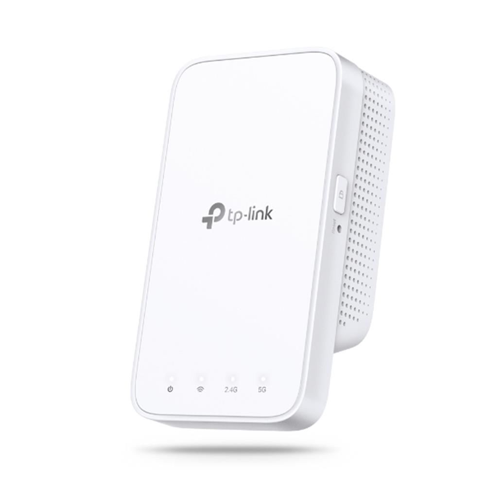 TP‑Link RE300 AC1200 Dual‑Band Mesh Wi‑Fi Range Extender 300 Mbps (2.4 GHz) + 867 Mbps (5 GHz), OneMesh™ & Smart Roaming Destekli Duvar Tipi Genişletici