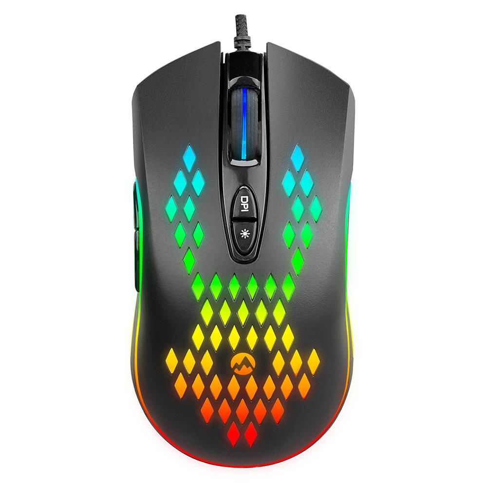 Everest SM-G07 METAFOR USB Siyah 800-1600-3200-4800-6400DPI RGB Gaming Mouse