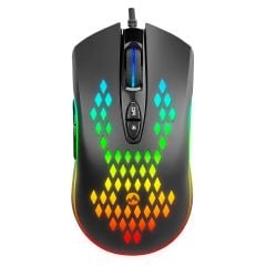 Everest SM-G07 METAFOR USB Siyah 800-1600-3200-4800-6400DPI RGB Gaming Mouse