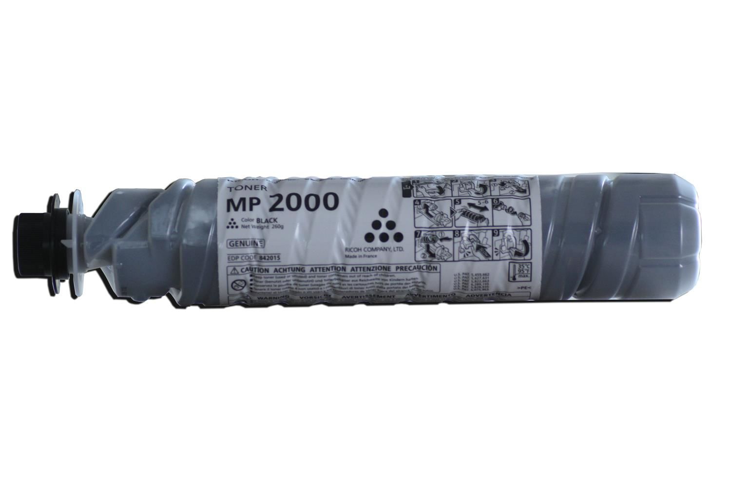 Ricoh Type 1230D (841332) Siyah Orijinal Fotokopi Toneri (MP 2000, Aficio 2015/2018)