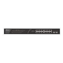 Ruijie Reyee RG-ES118GS-P 16x10/100/1000Mbps PoE+ GE Port + 2x10/100/1000Mbps GE/SFP Combo Uplink 247W Full Gigabit Akıllı Yönetilebilir PoE Switch