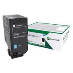 Lexmark 84C5HC0 Mavi (Cyan) Yüksek Kapasiteli Orijinal Toner Kartuşu - 16.000 Sayfa (CX725 / CS720 Serisi)