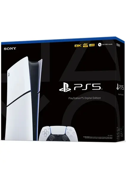 Sony Ps5 Slim Digital 825 GB CFI-2116 Avrupa Sürüm Ithalatçı Garantili