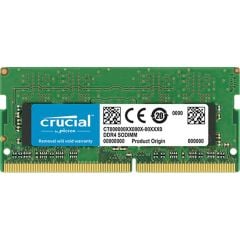 Crucial CT8G4SFS8266 8 GB DDR4‑2666 MHz PC4‑21300 CL19 260‑Pin Single Rank Non‑ECC 1.20 V Notebook SO‑DIMM RAM