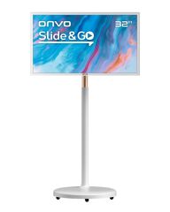 Onvo 32OVM6000 32'' 82 Ekran Slide&Go Hareketli Android 13 Smart Dokunmatik 6 Saat Bataryalı Taşınabilir LED Ekran