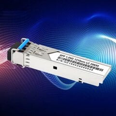 EZCOOL SM-D-0020 SFP Single Mode SC/LC Fiber GBIC Modül, 20 km Menzil, Gigabit Ethernet Uyumlu