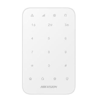 Hikvision AX PRO DS-PK1-E-WE Kablosuz LED Tuş Takımı (Şifre Paneli)
