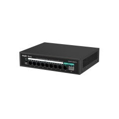 Ruijie Reyee RG-ES110GS-P-L 8x10/100/1000Mbps PoE+ GE Port + 2x10/100/1000Mbps GE Uplink 120W Full Gigabit Yönetilebilir PoE Switch