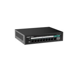 Ruijie Reyee RG-ES110GS-P-L 8x10/100/1000Mbps PoE+ GE Port + 2x10/100/1000Mbps GE Uplink 120W Full Gigabit Yönetilebilir PoE Switch