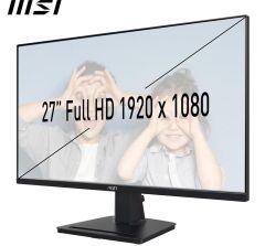 MSI PRO MP275 27'' Full HD IPS 100Hz 1ms Anti-Glare Siyah Kurumsal Monitör